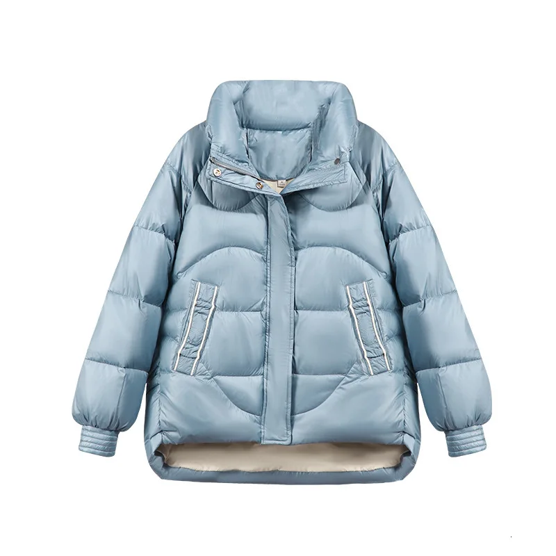 Babylovi зимний костюм-платье с коротким рукавом, подходит ко всему Утепленная одежда светильник пуховики и парки Для женщин маленькая глава студент бай Yarong пальто свободного кроя