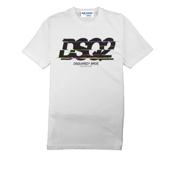 

New Dsq2 Bros T-Shirt White Printed Tee Unisex Size: S-3Xl