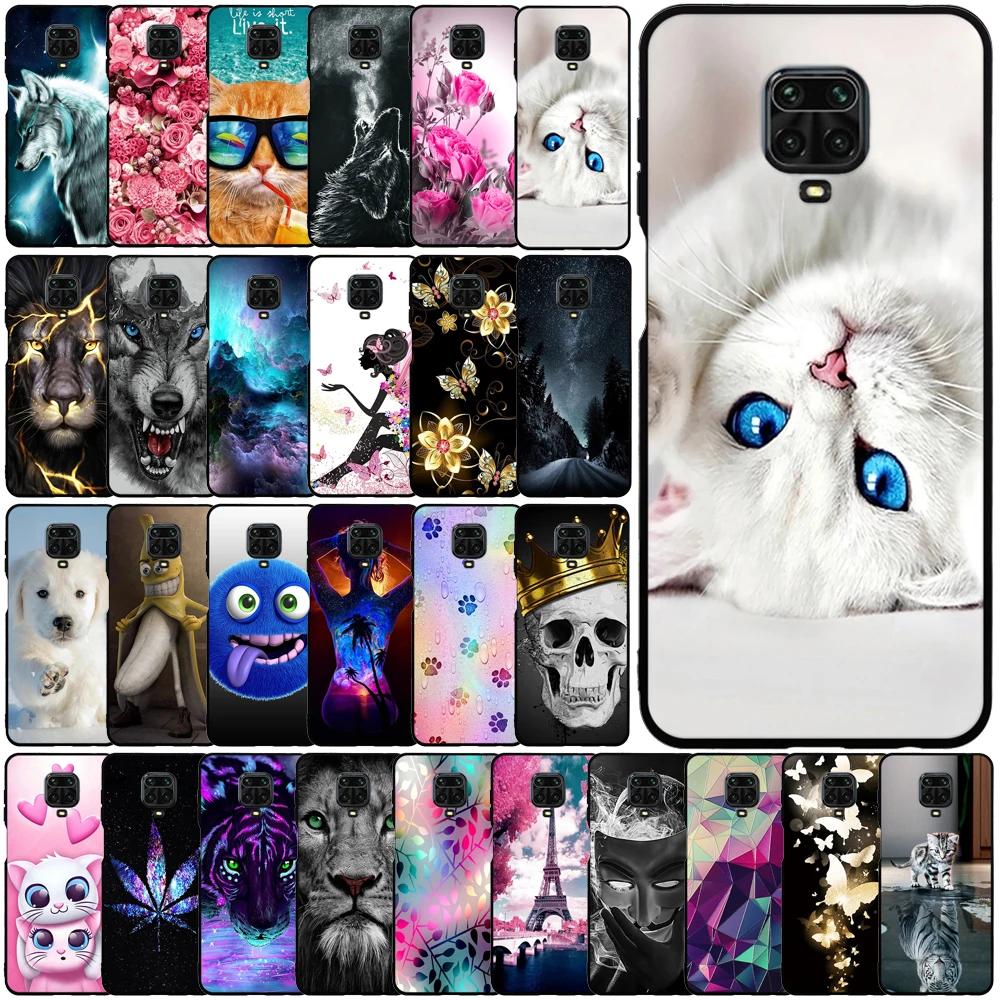 For Xiaomi Redmi Note 9 Pro Case Silicone Back Cover Phone 9S S Note9S 9Pro | Мобильные телефоны и аксессуары