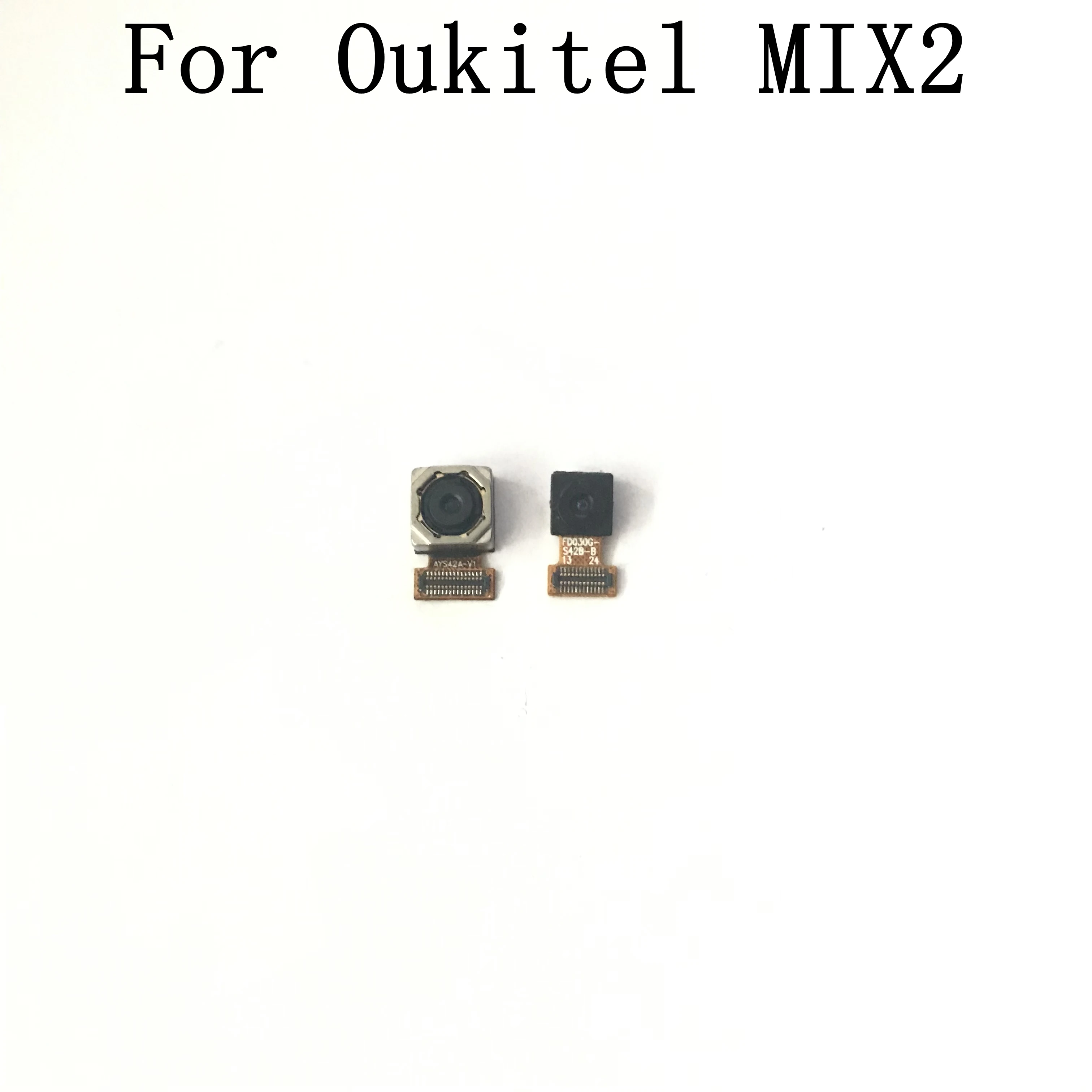 3.0MP 13.0MP Oukitel Mix 2 б/у задняя камера 13.0MP+ 3.0MP Модуль Ремонт Замена аксессуары для Oukitel MIX 2 сотового телефона - Цвет: 3.0MP 13.0MP