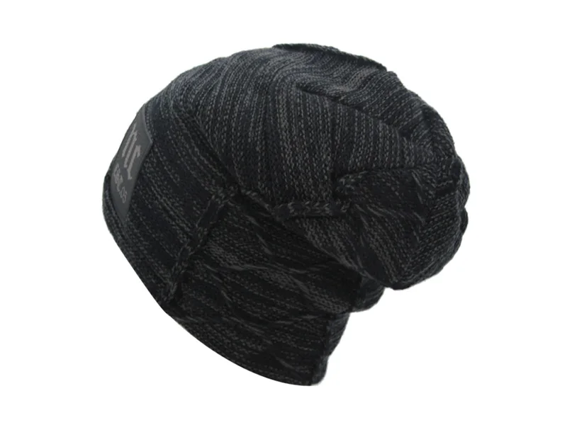 Мужские шапочки Skullies, зимняя вязаная шапка, осенняя шапка для мальчиков и женщин, маска бини, теплая мешковатая мягкая Толстая шапка, шапка с буквенным принтом Nc Beanie