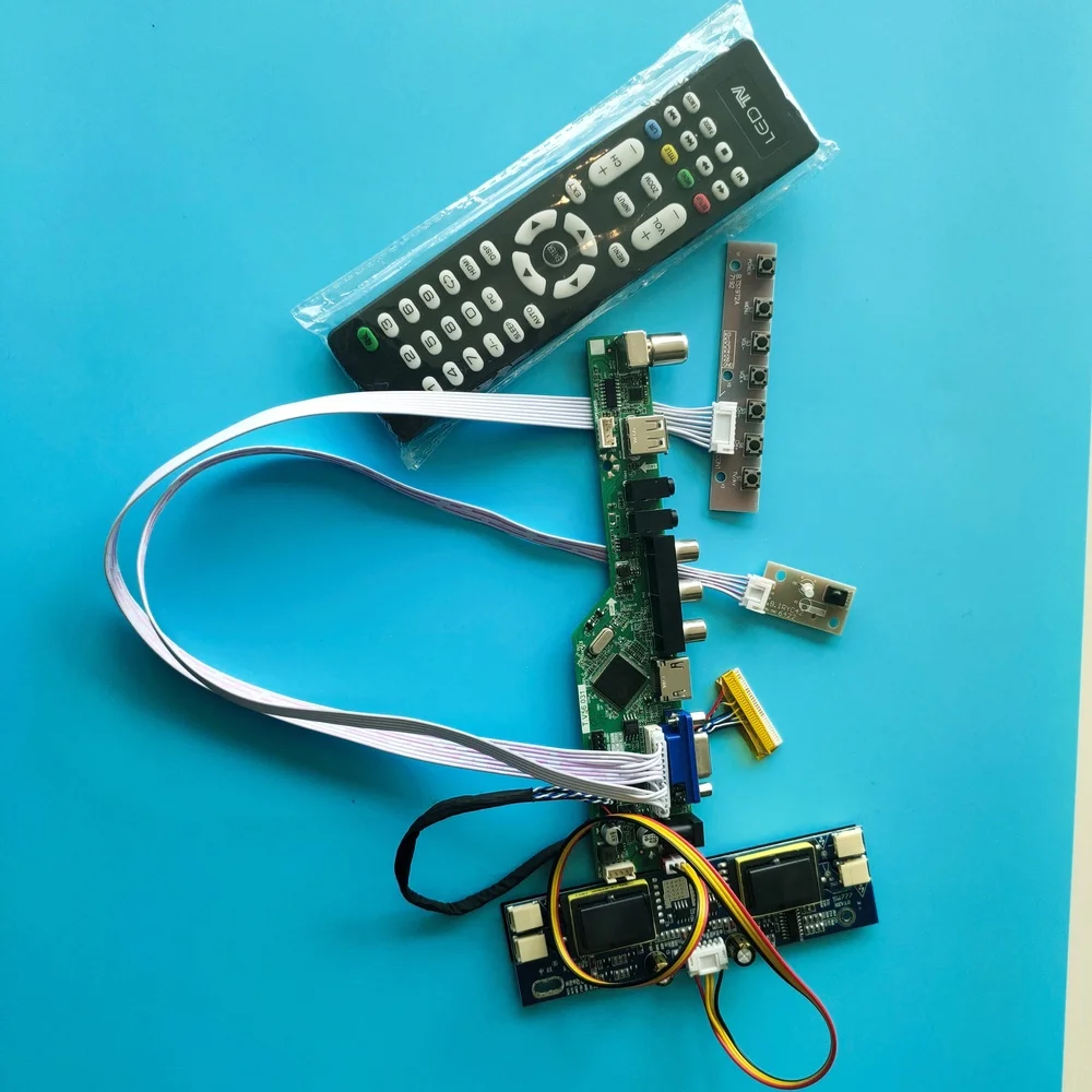 Плата контроллера для M190PW01 V2/V3 VGA kit AV 1440X900 19-дюймовый цифровой сигнал ЖК-дисплей 4