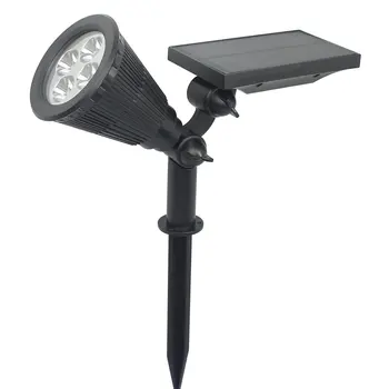 

ICOCO Solar Spotlights Outdoor Led Multi Color Solar Garden Lights For The Patio Lawn Garden Outdoor Landscape Lighting