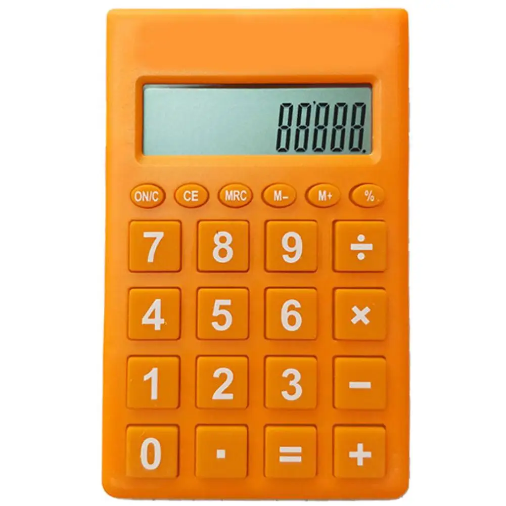Прекрасный мини Портативный 12 цифр студенческий калькулятор Подарочный школьные канцелярские принадлежности