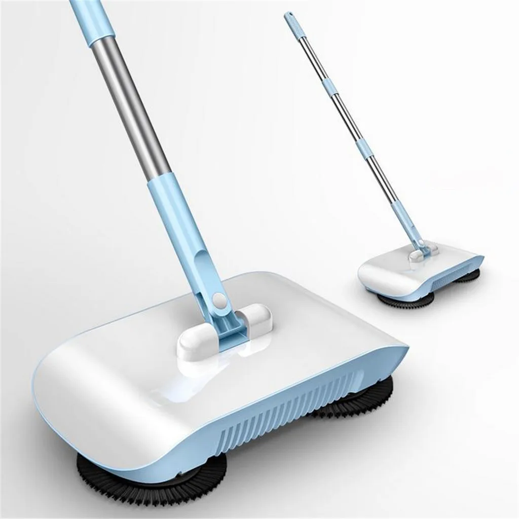 102cm Rod length Hand Push Automatic Sweeper Cleaning Tools Home Sweeping Mopping Machine Vacuum Cleaner Spiral Deep Cleaning Automatic Commercial Cleaning Robots Sweepers & Mops