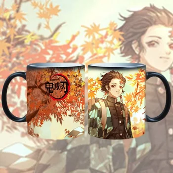 

2020 Demon Slayer: Kimetsu No Yaiba Creative Tea Milk Ceramic Mug Cartoon Anime Coffee Mug Cups Gift for Your Friends Drop Ship