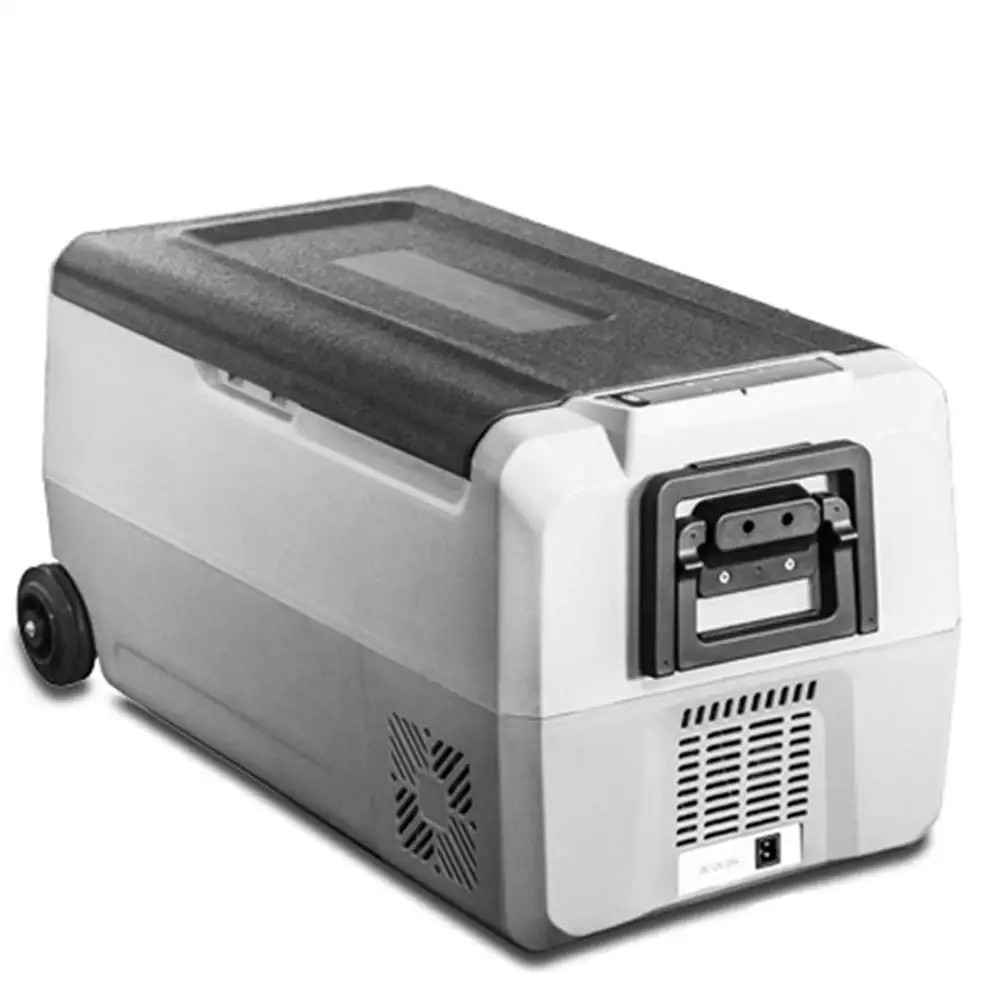 36L/50L/60L двойной Контроль температуры Портативный холодильник компактный холодильник, мини холодильник для располагаться лагерем перемещения Outddor 12V 220V