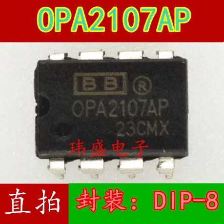 10 шт. OPA2107AP DIP-8 OPA2107 | Электронные компоненты и принадлежности