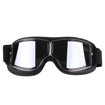 

Hot New Fashion Retro Style Vintage Motorcycle Goggles Helmet Protective Eyewear for Outdoor Sports
