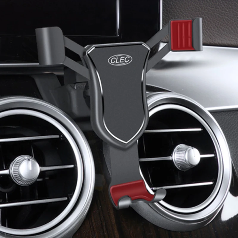 

Phone Holder For Mercedes-Benz C 180 200L 300L Car Air Vent Mount Bracket Phone Holder Stand Clip For W205 2015 2016 2017 2018
