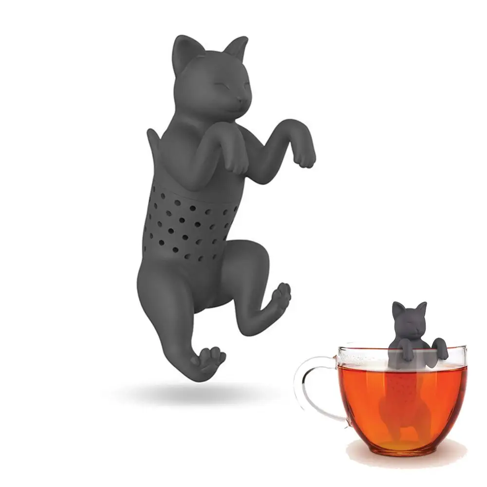 

Silicone Raw Kitten Tea Maker Easy to Clean and Use for Brewing Tea, Coffee, Candy, Cooking Seasoning Package