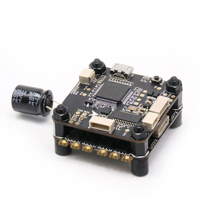 F4 Betaflight Контроллер полета OSD & 40A Blheli S 2 5S DSHOT ESC для радиоуправляемых дронов|Детали