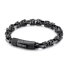 Властный подчеркивает индивидуальность носить ювелирные изделия Мужская мода Титановый стальной браслет ювелирные изделия