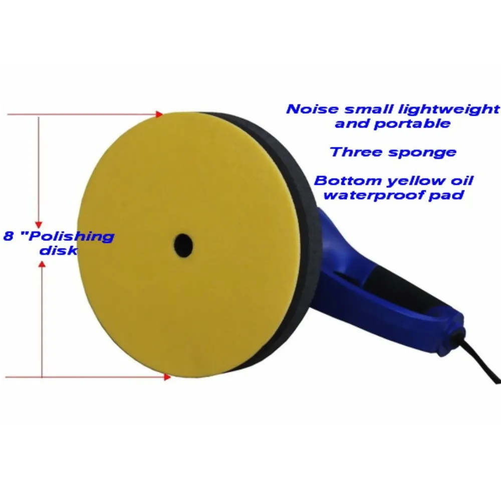 HKnoble Новый DC12V умный воск для полировки распылением 8 дюймов Автомобильный