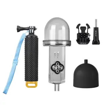

For Osmo pocket diving waterproof housing protective case +Buoyancy Stick for Osmo pocket action camera accessories
