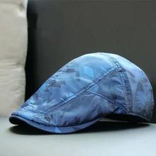 Весна и лето, Высококачественная Мужская кепка с рисунком плюща, быстро сохнет, тонкая Кепка с принтом газетчика для мужчин и женщин, уличная кепка, берет, 55-59 см