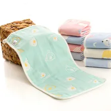 5 шт, утепленные, хлопковые носки для детей Полотенца 27*50, с рисунком 6-слойное бальное платье Детские полотенца для лица детские вещи для новорожденных салфетку de bain bebe