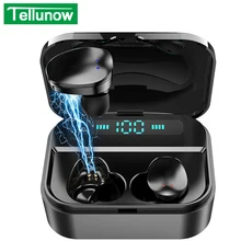 2200 мАч TWS Bluetooth отпечатков пальцев Сенсорный наушник, HD стерео беспроводные наушники, шум отмена Игровые наушники расстояние ≥30 м