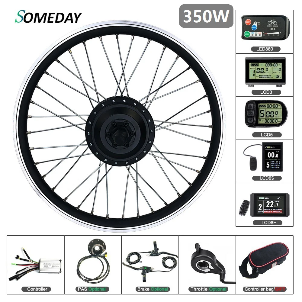 EINES TAGES 36V 48V 350W Elektrische Fahrrad Conversion Kit 16 20 24 26 27,5 28 Zoll 700C Hinten kassette Rad Hub Motor für Ebike Kit EINES TAGES 36V 48V 350W Elektrische Fahrrad Conversion Kit 16 20 24 26 27,5 28 Zoll 700C Hinten kassette Rad Hub Motor für Ebike Kit