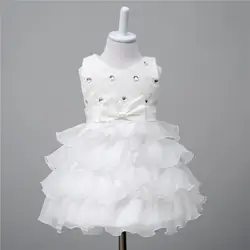 Импортные товары; Лидер продаж; детское торжественное платье; детское белое свадебное платье; юбка принцессы с цветочным рисунком для