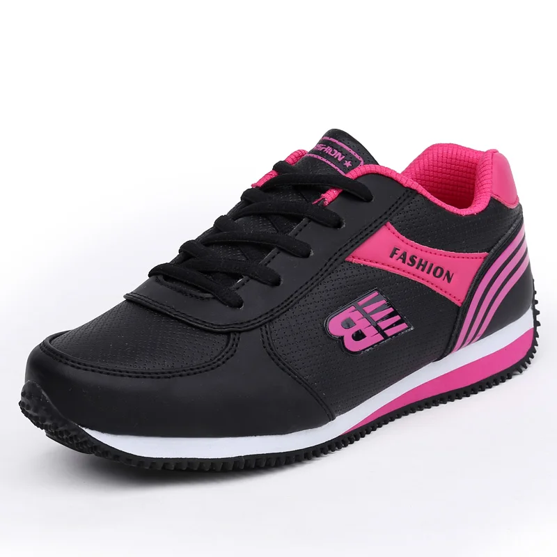 Черный Tenis feminino; коллекция года; женская спортивная обувь, увеличивающая рост; женская обувь для тенниса; женские прочные спортивные кроссовки; Белая обувь - Цвет: Черный
