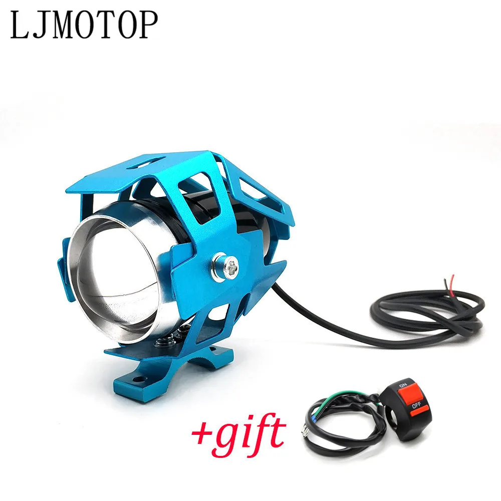 A-blue-One Светодиодный фонарь для мотоцикла U5 12V декоративная лампа для Buell 1125CR 1125R M2 Cyclone модель S1 Lightning Ulysses XB12X - Цвет: A-blue-One