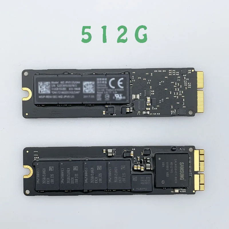 512GB Подлинный год для Macbook Air& Pro retina 1" 13" 1" A1502 A1398 A1466 A1465 SSD твердотельный накопитель 128 ГБ 256 ГБ 512 ГБ - Цвет: 512GB