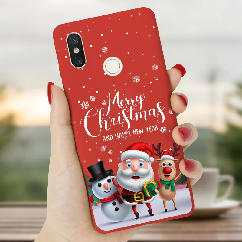 CDXSD3 Чехол для телефона с рождественским рисунком Redmi 7A 8A 6A 5A 5 Plus задняя крышка для Xiaomi Redmi Note 8 PRO 8T 7 6 5 силиконовый чехол Redmi 8 7 Capa - Цвет: CDXSD3