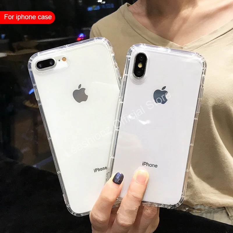 Transparent Shockproof Air pressure Phone Case For iphone 12 11 Pro XR X XS Max X SE 2020 2 6 6S 7 8Plus Soft Clear Back Cover Transparent Shockproof Air pressure Phone Case For iphone 12 11 Pro XR X XS Max X SE 2020 2 6 6S 7 8Plus Soft Clear Back Cover