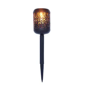 

Led Solar Flame Licht Lamp Knipperende Waterdichte Tuin Decoratie Landschap Gazon Lamp Path Verlichting Torch Outdoor Spotlight