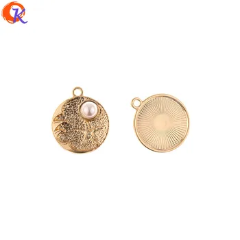 

Cordial Design 100Pcs 20*23mm Jewelry Accessories/Earring Making/Imitation Pearl/Round Shape/DIY/Hand Made/Earring Findings