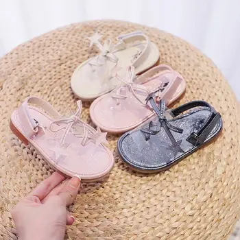 

Children's Shoes Clear Upper Girls Sandals 2020 New Fashion Casual Summer Non-slip Soft Bottom Girls Little Girls Sandals D05211