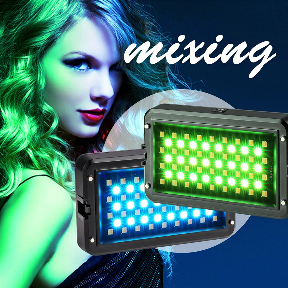  Viltrox RB10 LED Video Light Full Colors Dimmable RGB Lighting Fill Light battery+charger for DSLR  - 33026500774