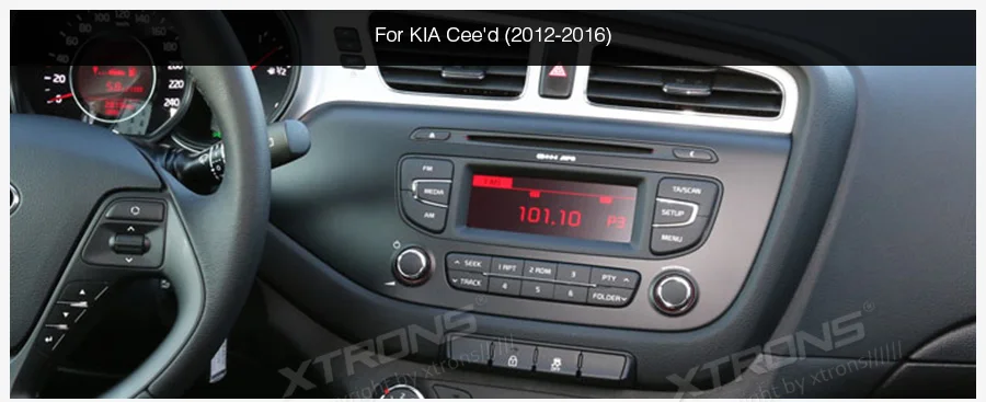 " Android 10,0 Q OS автомобильный мультимедийный gps радио для Kia Cee 'd 2012-(Левый руль) с углом обзора 178 ° ips экран