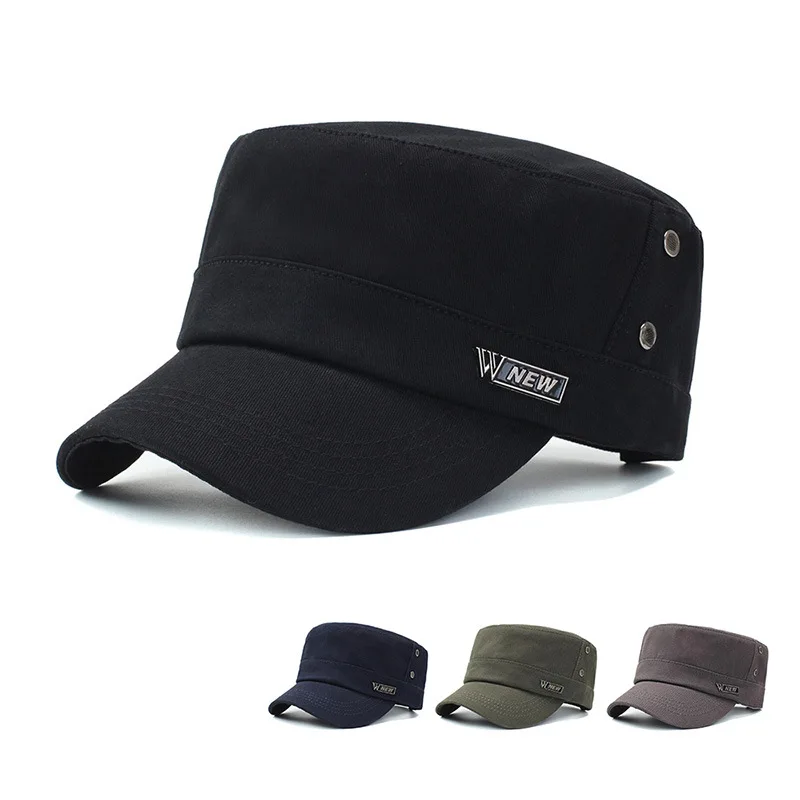 

Outdoor Camouflage Socks Spring And Summer Versatile Casual Soldier-Style Topee Size Adjustable Men Flat Cap