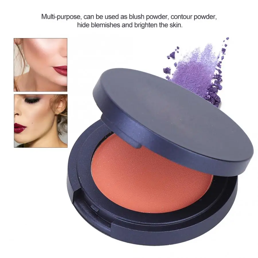 Matte Face Blusher Blush Powder Brightening Long-Lasting Face Cheek Powder Makeup Beauty Cosmetic B60 Blush