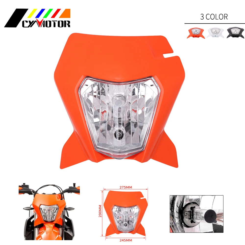 Мотоцикл 2016 2017 2018 головной светильник s лампа для KTM SX EXC SXS EXCF XCW 65 125 150 200 250 300 350 450 500
