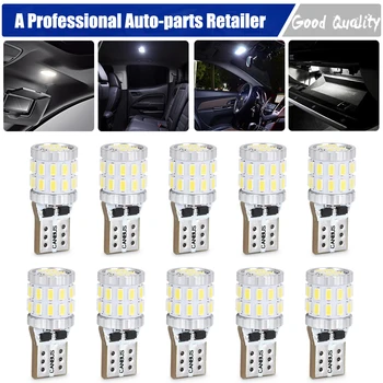 

10PCS W5W T10 LED Bulbs Canbus For Car Parking Position Lights Interior Light For BMW VW Mercedes Audi A3 8P A4 6B BMW E60 E90