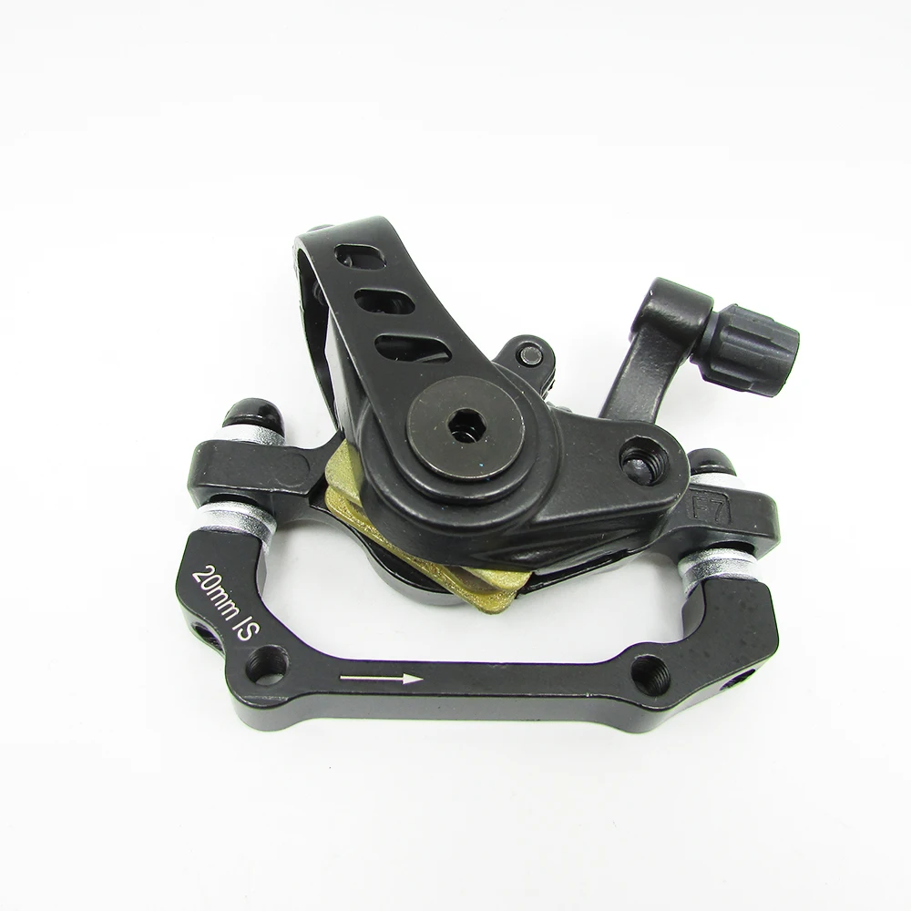 rear brake Велосипедный Дисковый Тормоз MTB шоссейный велосипед тормозной суппорт велосипедный тормоз механический суппорт алюминиевый сплав Запчасти для велосипеда аксессуары - Цвет: rear brake