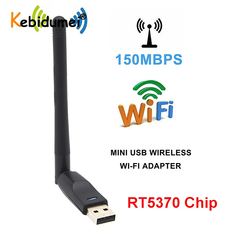 USB WiFi антенна беспроводная сетевая карта RT5370 для цифрового спутникового ресивера