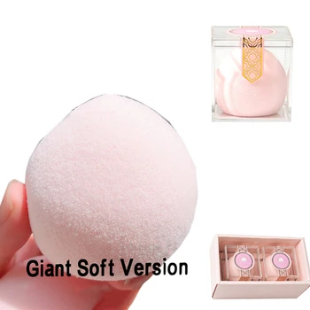 

Light Makeup Foundation Puff Cosmetic Beauty Soft Sponge Face Body Egg Powder Facial Cream Blending Cherry Pink Peach Tuanzi
