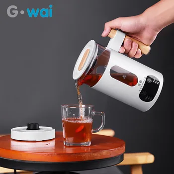 

220V Multifunctional electric-kettle high Borosilicate Glass Health Pot Office Tea-Maker Travel Portable Water-Pot 600ML