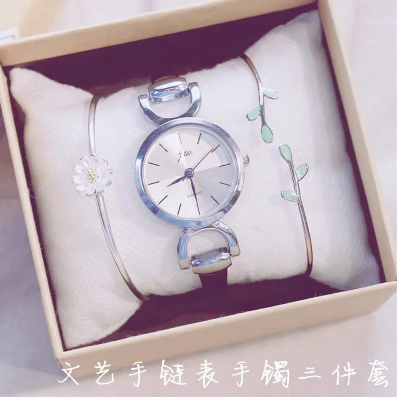 

INS Super Fire Chain Thin Drawstring Small Dial Small Women's Female Students Watch Korean-style Trend Ulzzang College Style