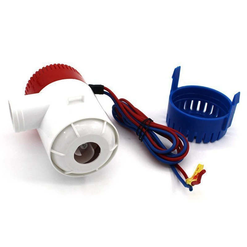 Очень важно 750Gph 12/24Vdc откачивающий насос высокая пропускная погружной используется в садовый домик Solar-12V