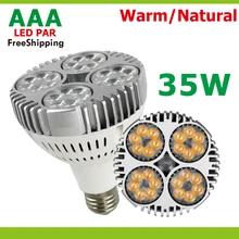 Высокая мощность светодиодный прожектор лампа AC 80 V-260 V PAR30 35W 3000K 4000K 6500K светодиодный светильник для дома