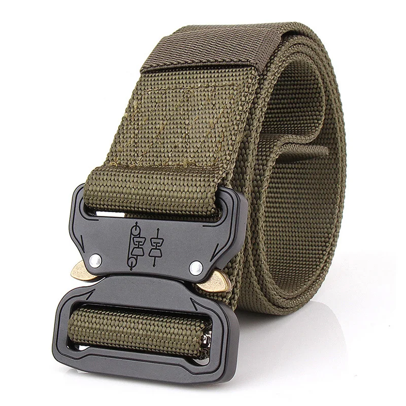 Ремень мужской нейлоновый с металлической пряжкой ширина 4 5 см|tactical belt|belt uscarrying
