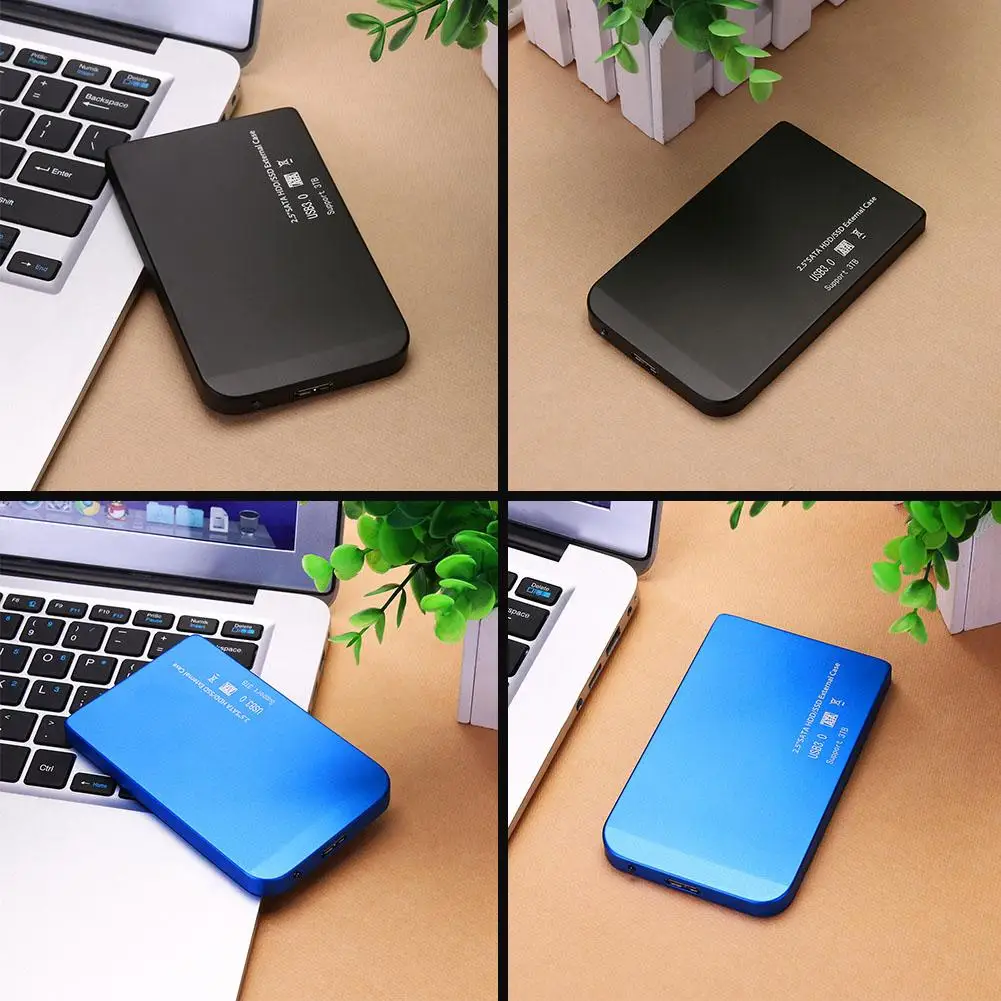 Чехол для жесткого диска внешний корпус 2.5in USB 3 0 Ультра тонкий SATA SSD HDD жесткий