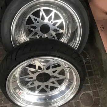 

RUCKUS ZOOMER wheels set 12*8 / 12*4 CNC aluminium fatty rims modified GY6 tuning upgrade rims