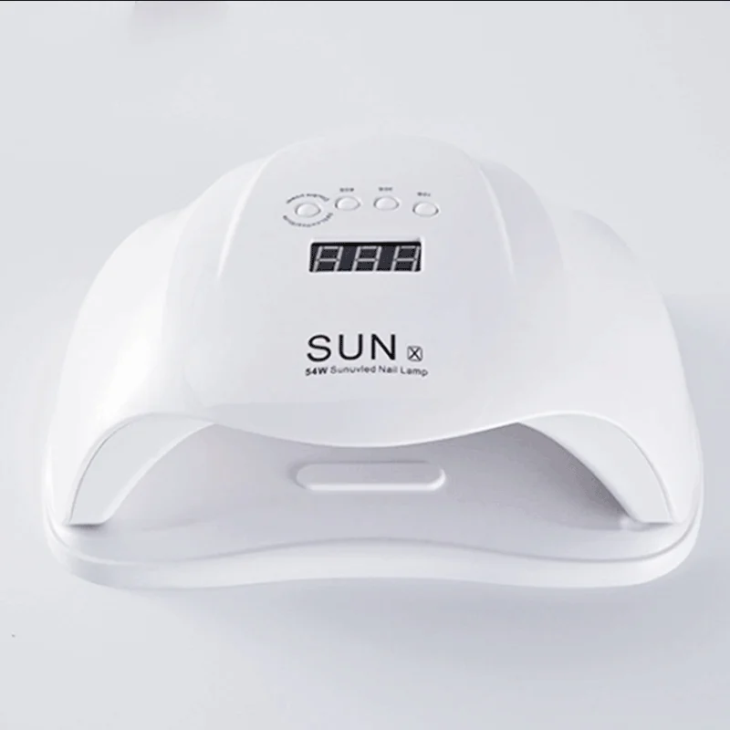 SUNX Профессиональная Сушилка для ногтей SUN X 54 Вт, СВЕТОДИОДНЫЙ УФ-светильник для маникюра, мощный светодиодный светильник для ногтей, отверждающий гель - Цвет: SUNX