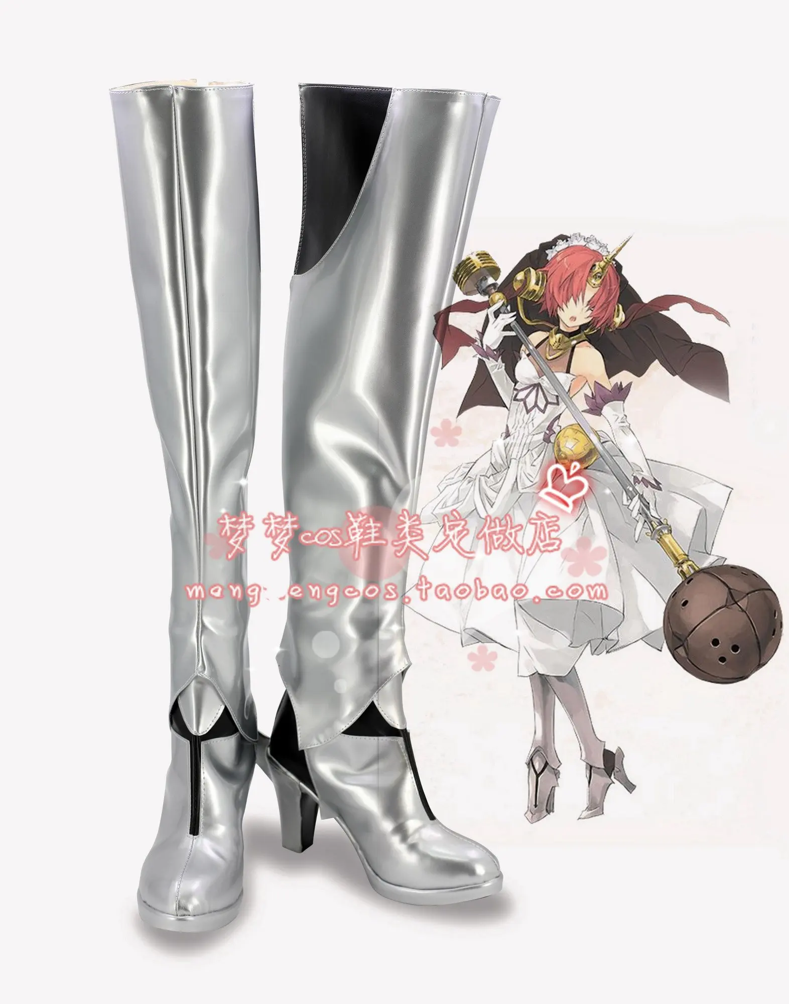 Shoes Fate/Apocrypha Frankenstein, маскарадные костюмы, сценическая одежда, костюм для Хэллоуина для женщин, полный комплект - Цвет: Shoes